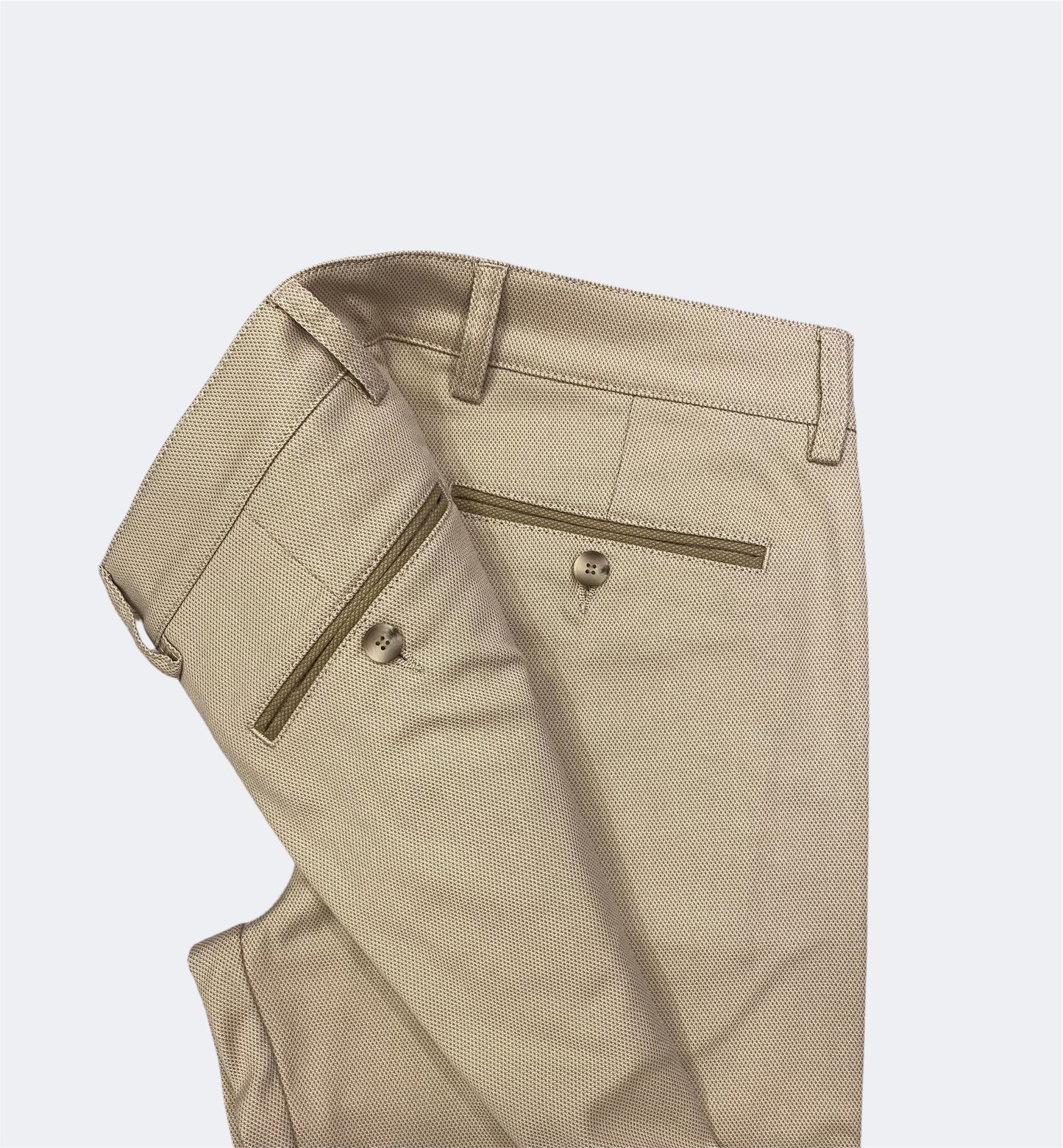 Calça Chino Bege