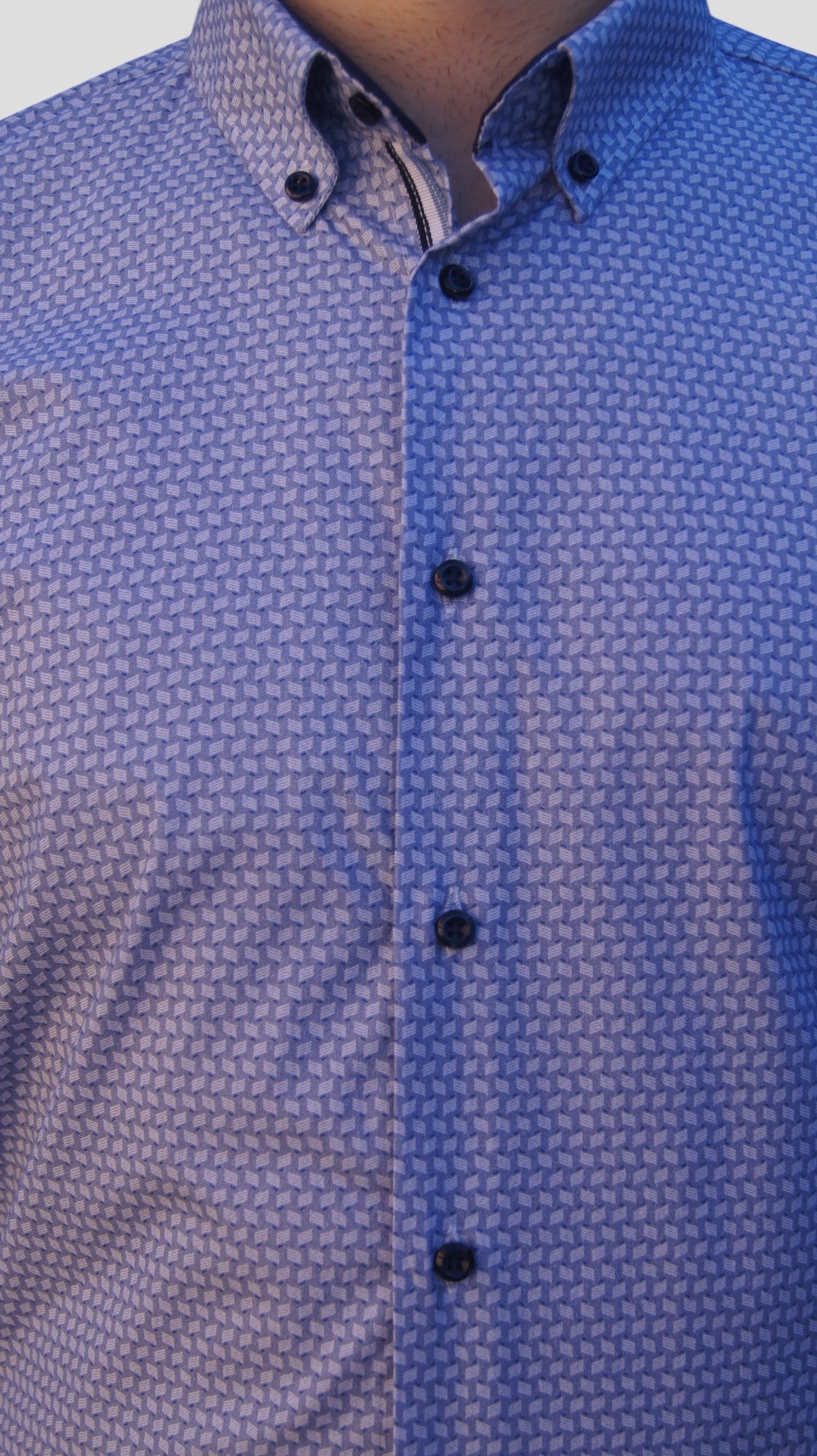 Slim Fit - fantasia azul
