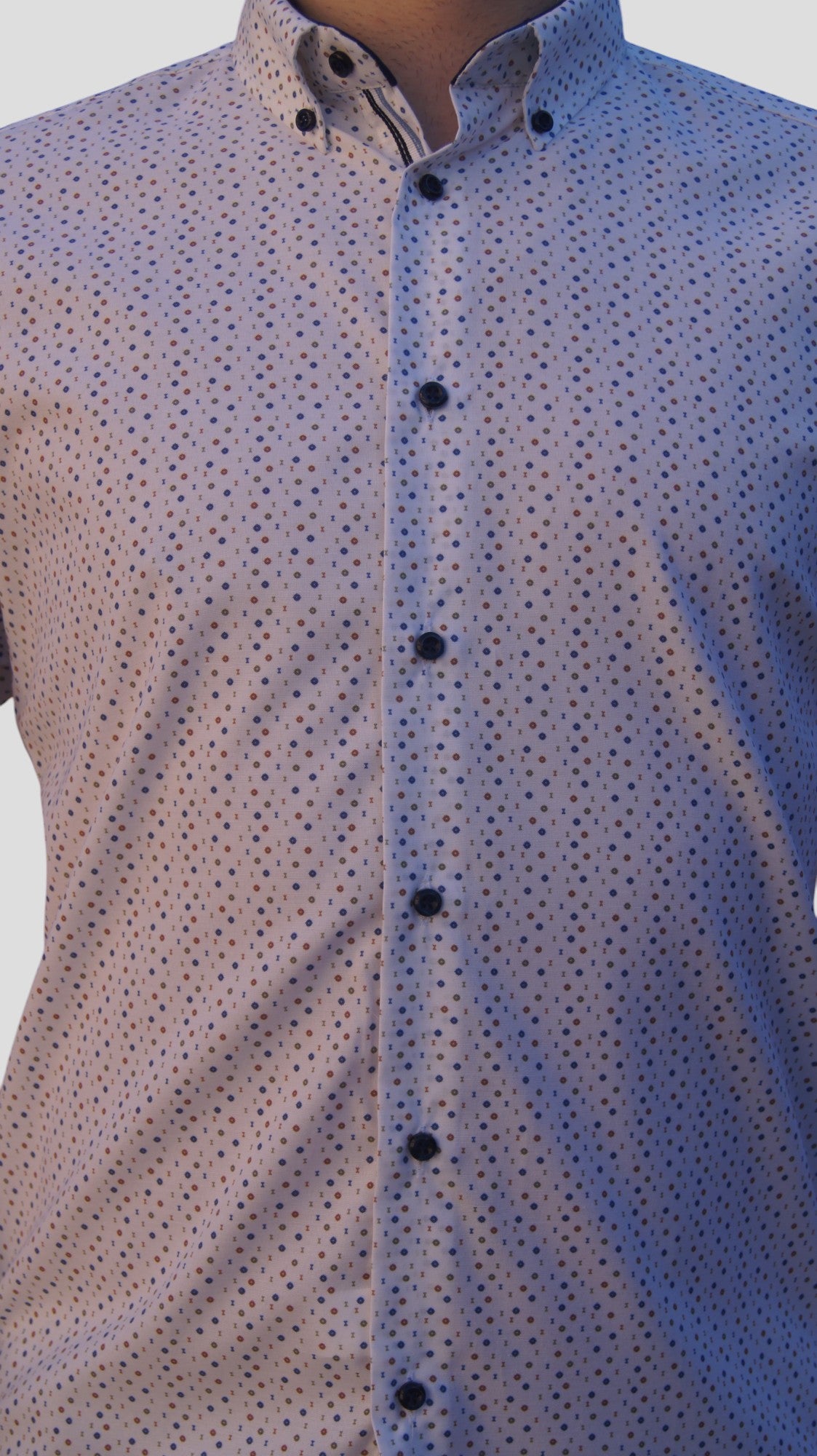 Slim fit - pintas azul, verde, castanho