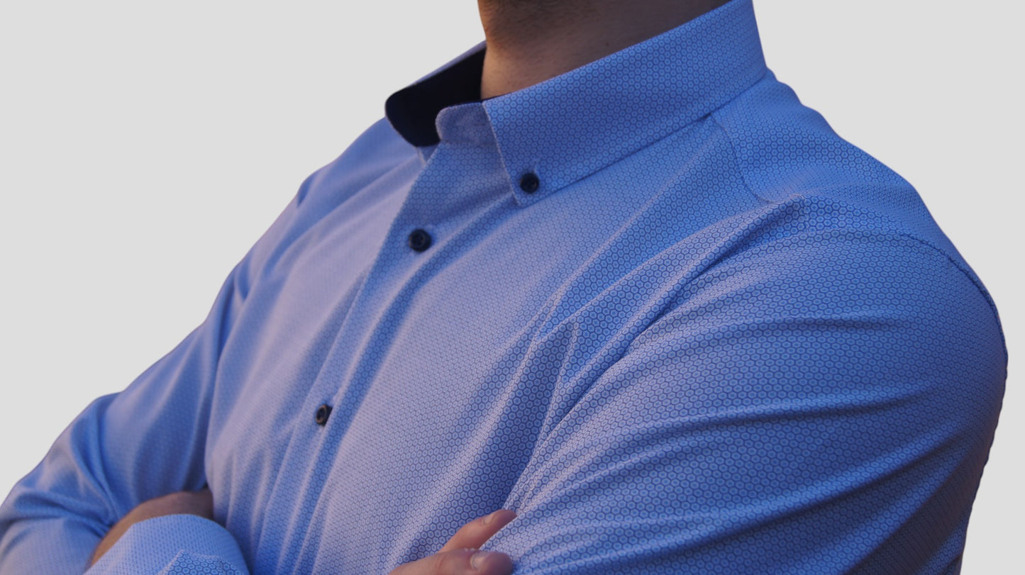 Slim Fit Pinta azul claro