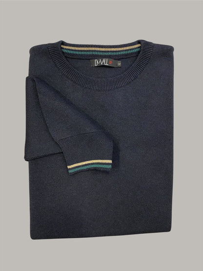 Camisola Azul Malha red.