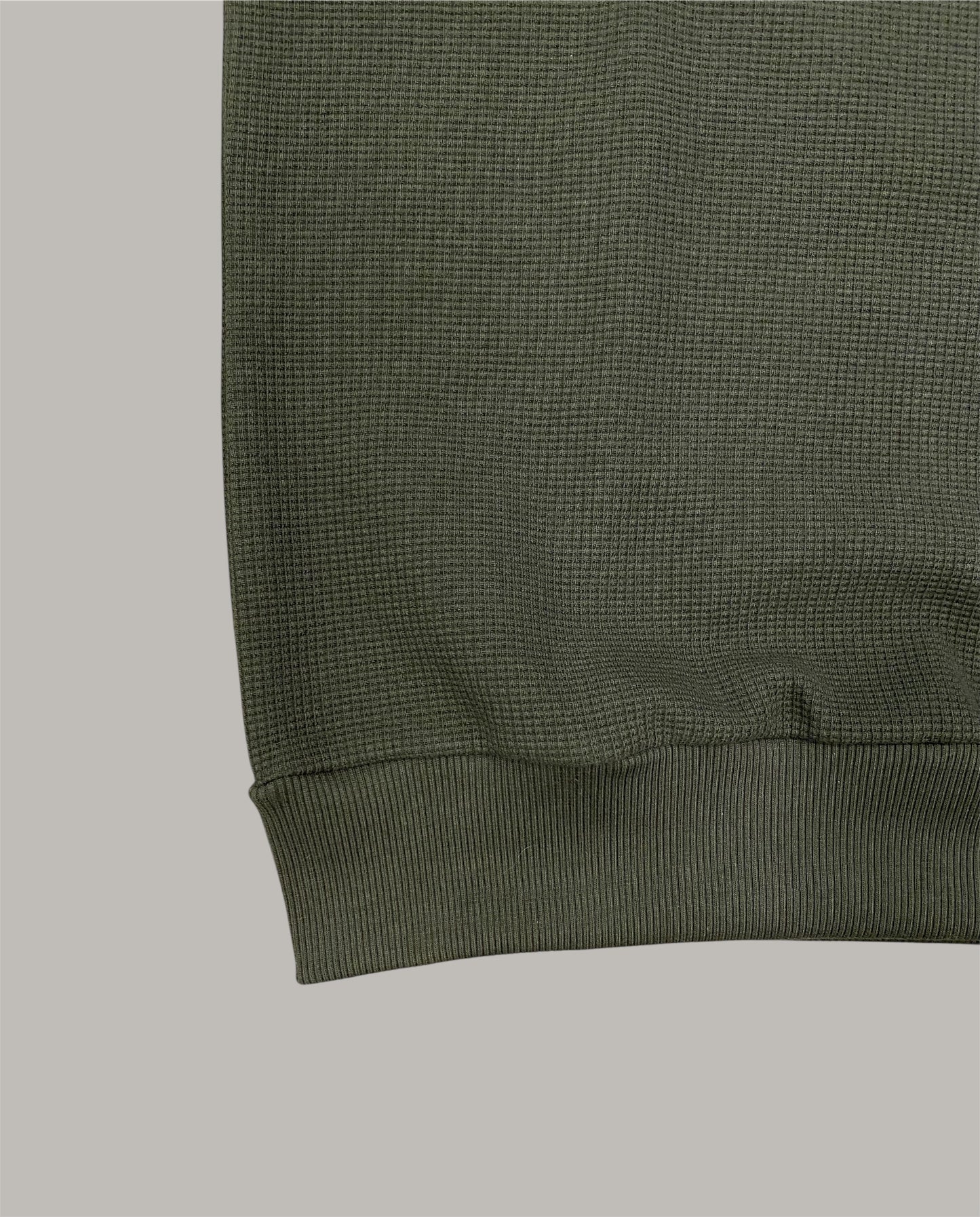 Camisola Botão Verde texturado