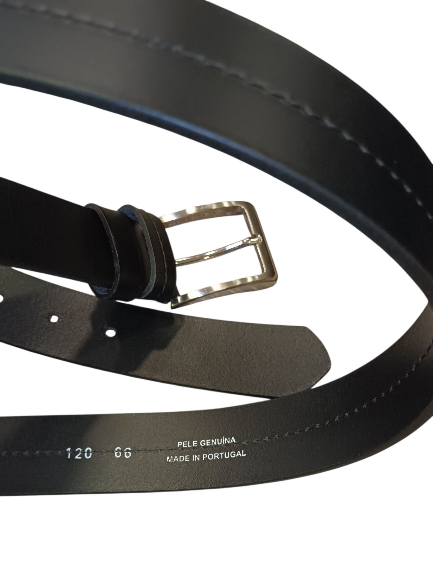 Cintos Preto com Pesponto