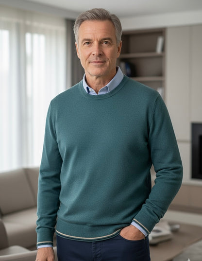 Camisola Verde Malha red.