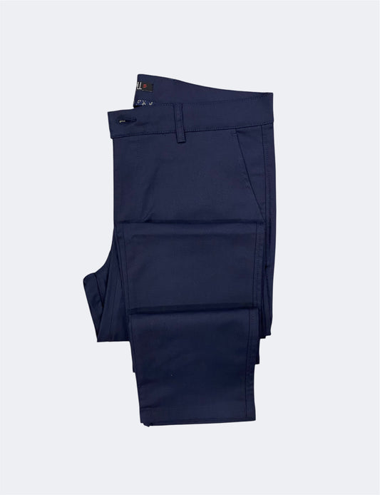 Calças Chino Azul Marinho