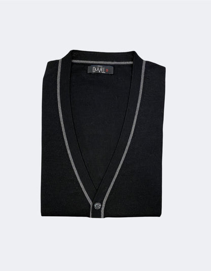 Cardigan Preto