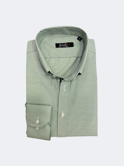 Camisa Slim Fit Verde