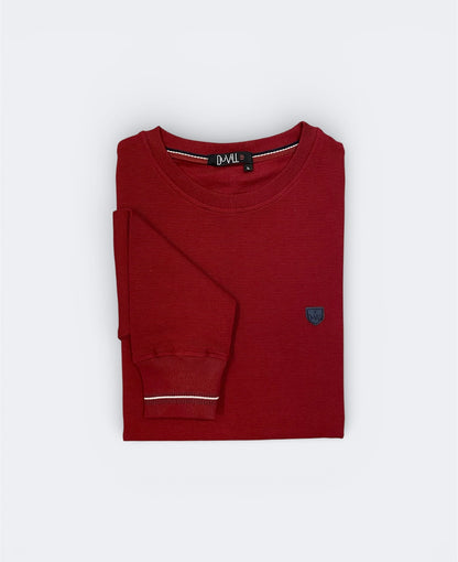 Camisola corte redondo Bordo