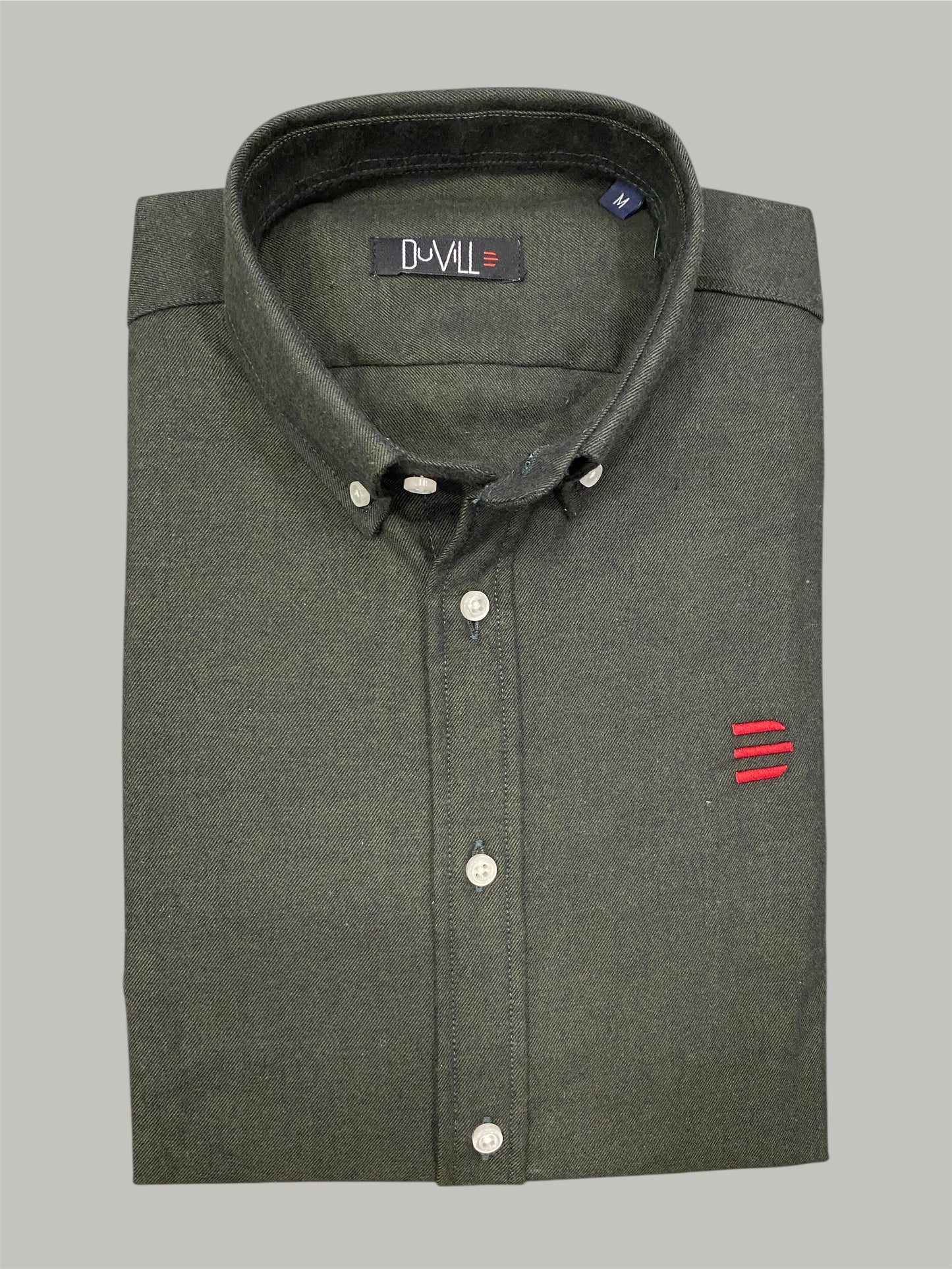 Camisa Slim Fit Verde lisa