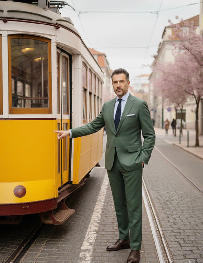 Fatos Regular Fit Verde