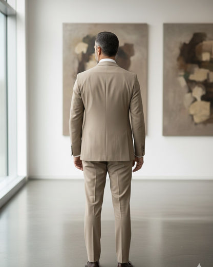 Fatos Regular Fit Bege