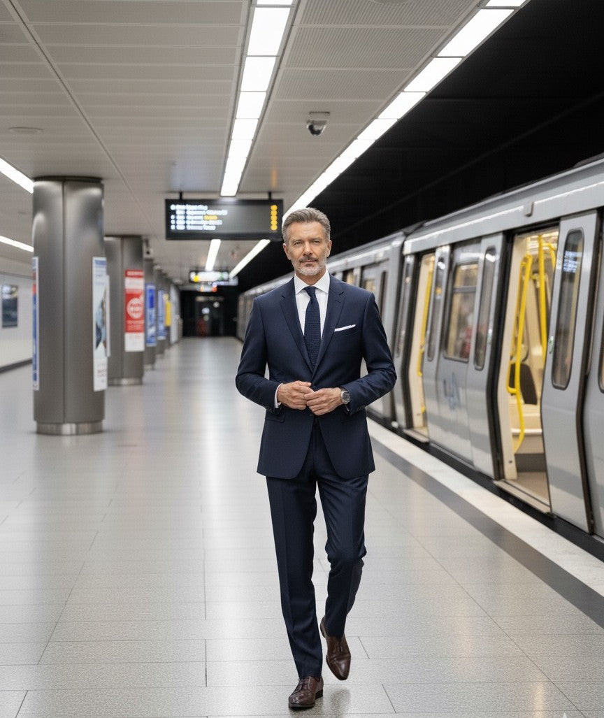 Fatos Regular Fit Azul Marinho