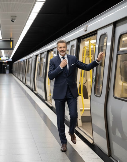 Fatos Regular Fit Azul Marinho