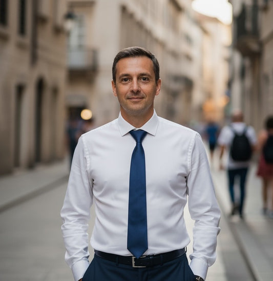 Camisa  Slim Fit Clássica Branca