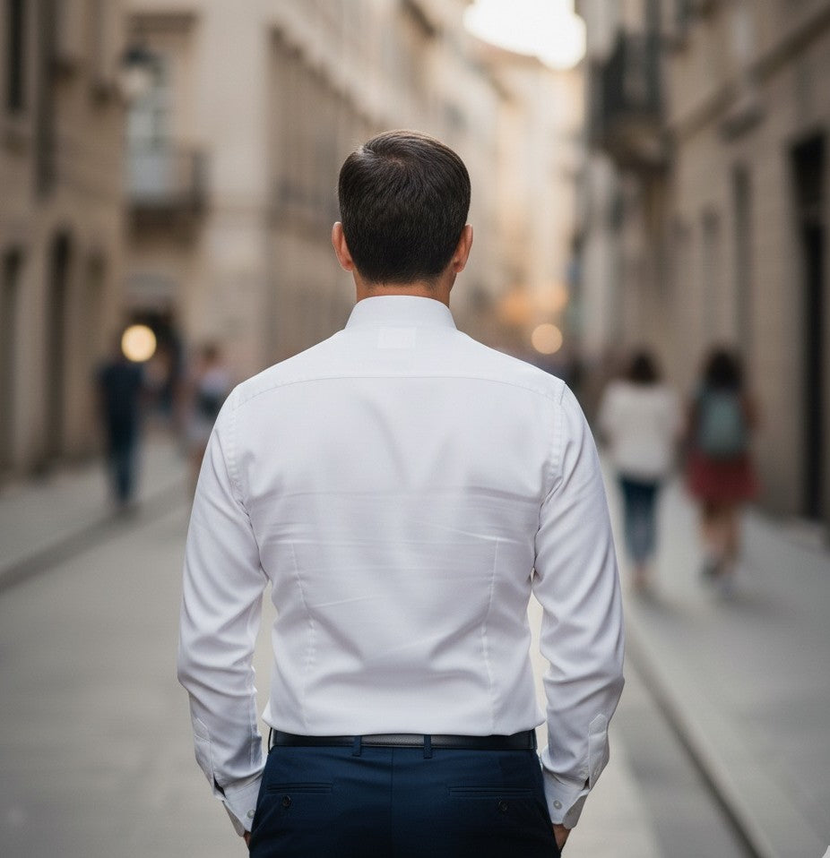 Camisa  Slim Fit Clássica Branca