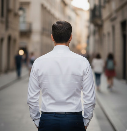 Camisa  Slim Fit Clássica Branca