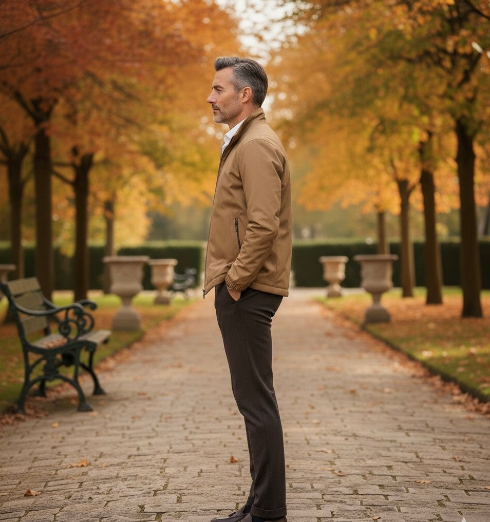 Calça Chino Castanho 1