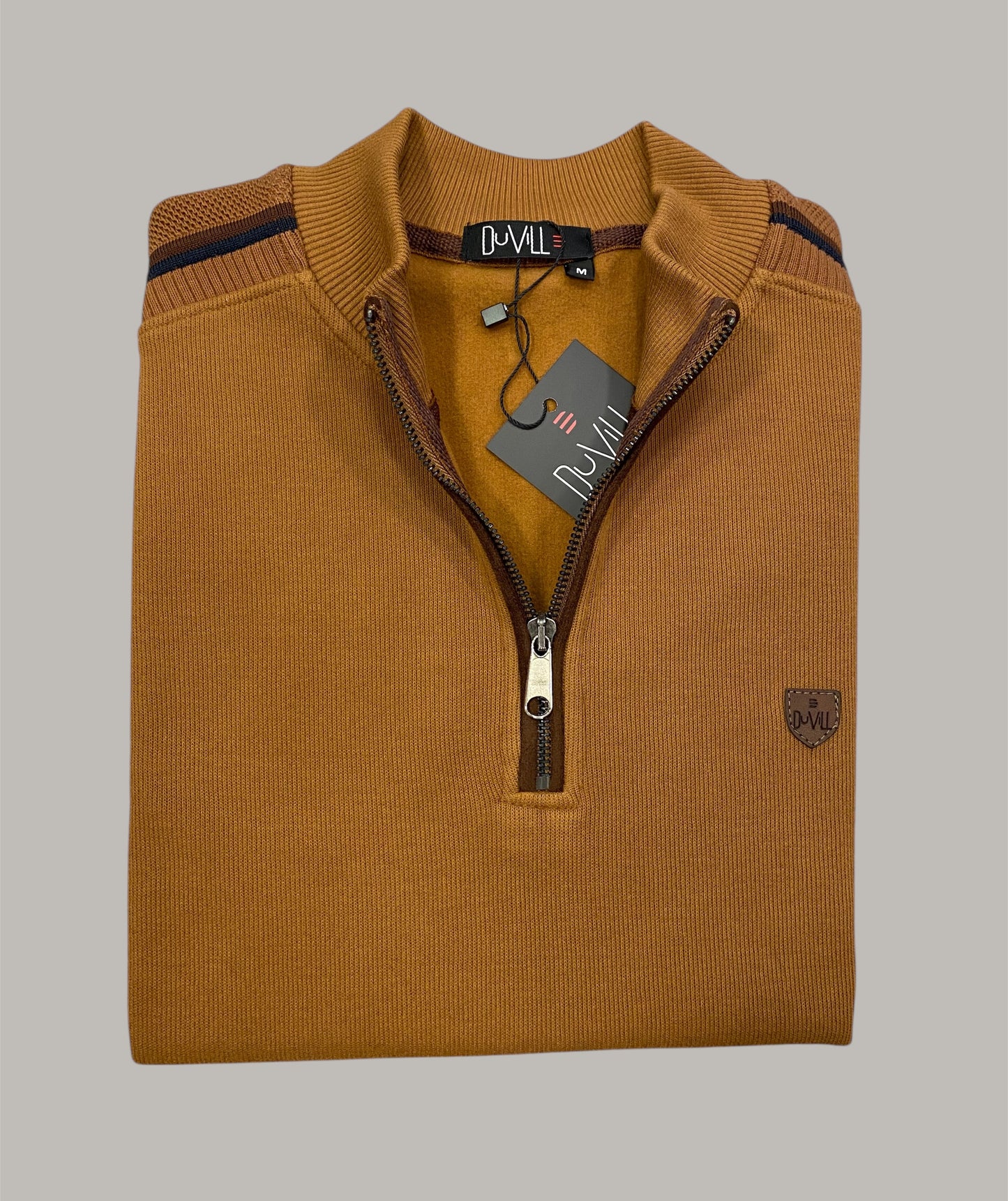 Polo Fecho Camel