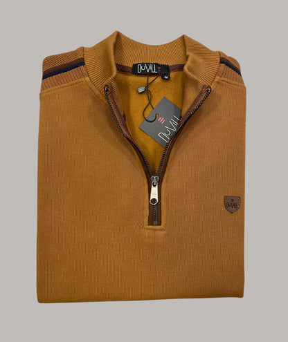 Polo Fecho Camel