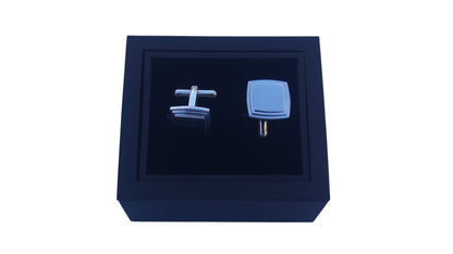 Botão de Punho Quadrado