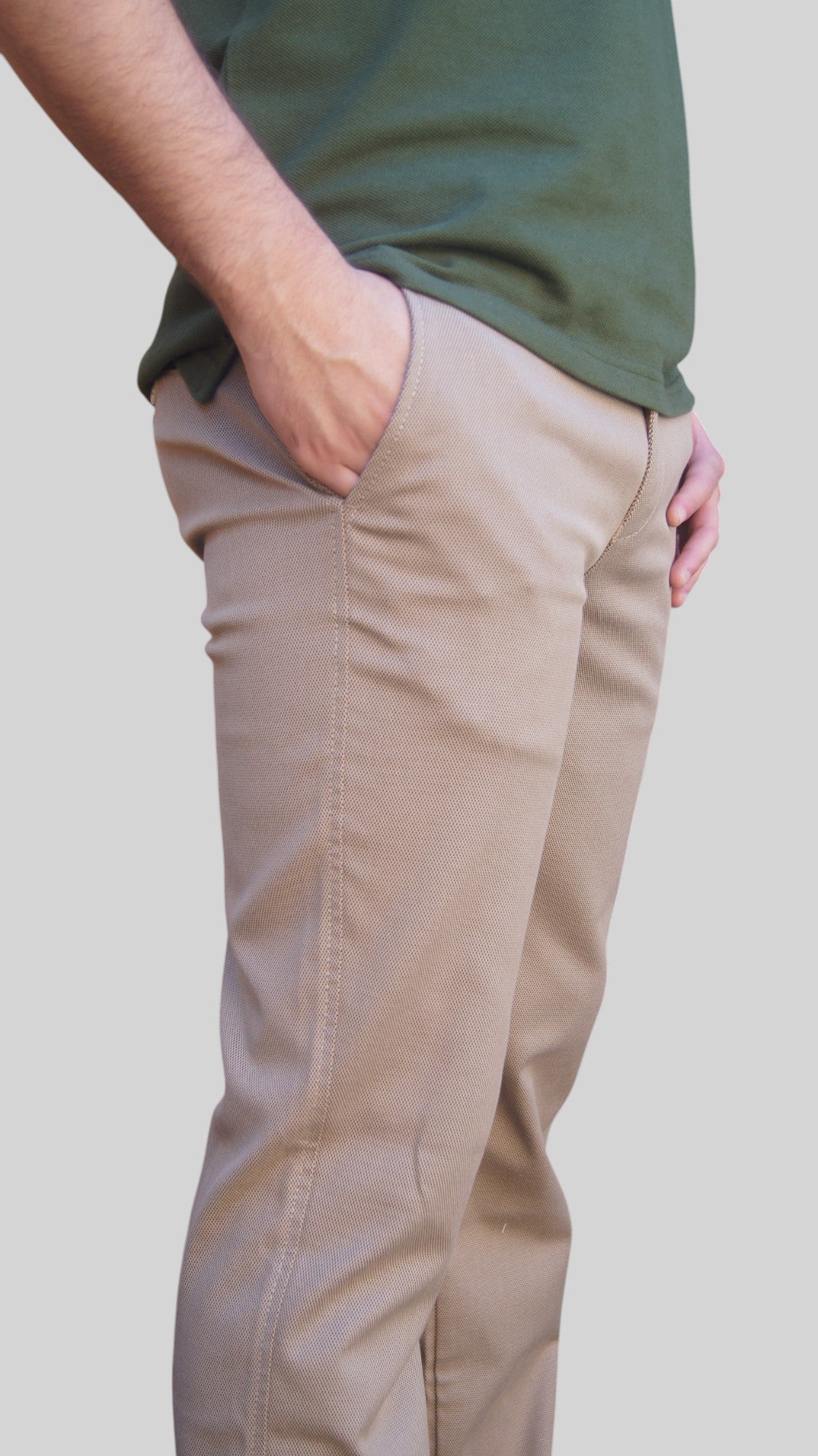 Calça Chino Camel