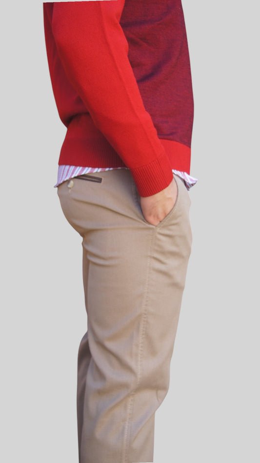 Calça Chino Camel