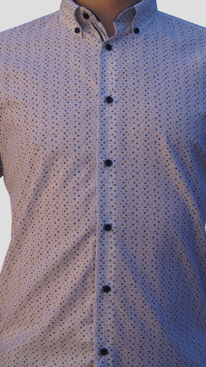 Slim fit - pintas azul, verde, castanho