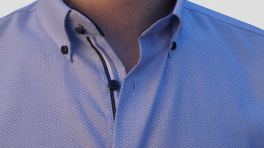 Slim Fit Pinta azul claro