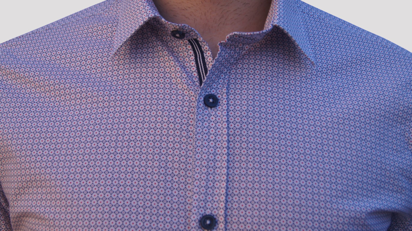 Slim Fit Pinta Vermelha