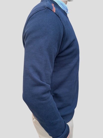 Camisola Gola Redonda Azul