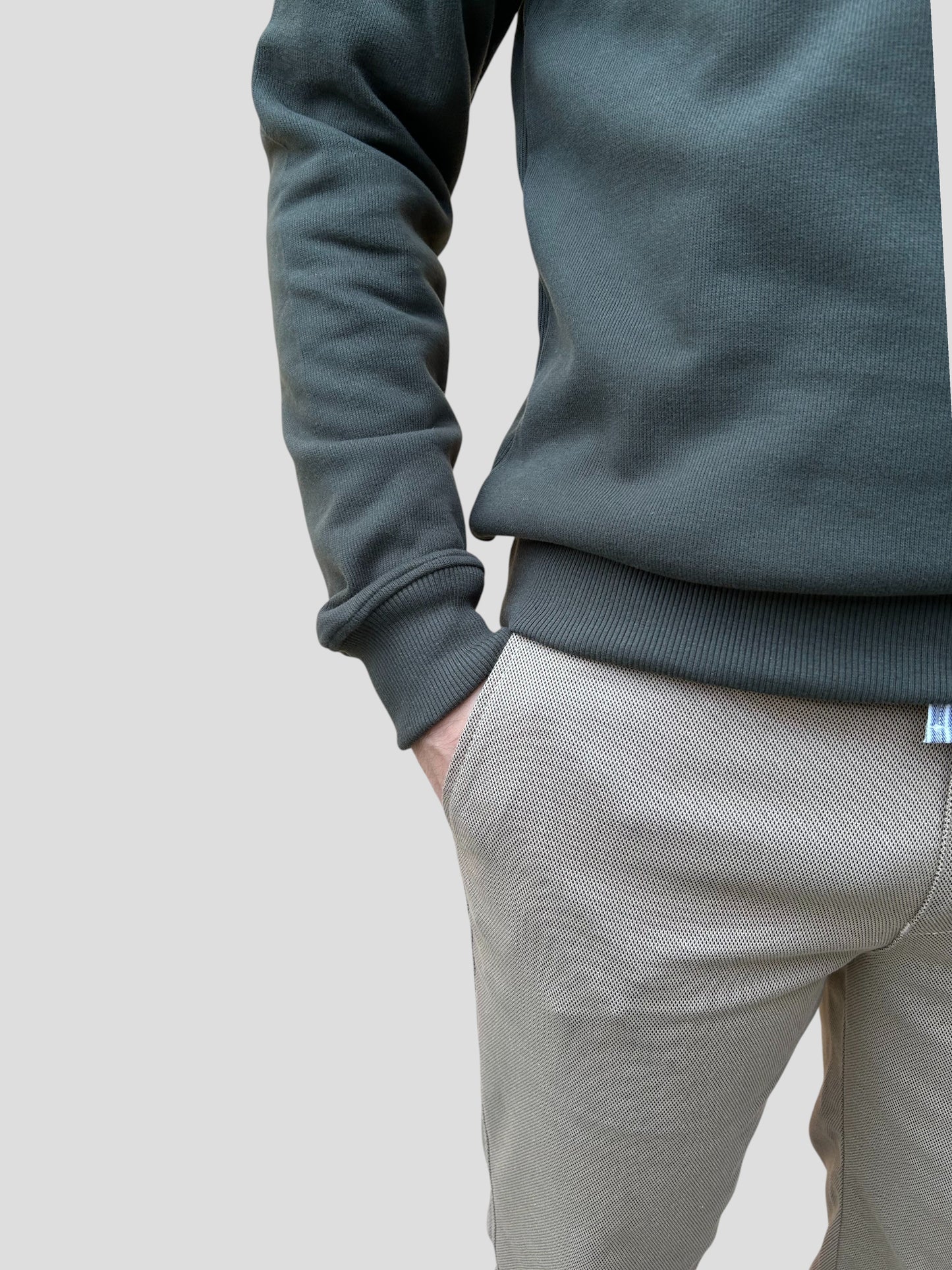 Camisola Gola Redonda Verde