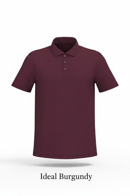Ideal Burgundy Polo