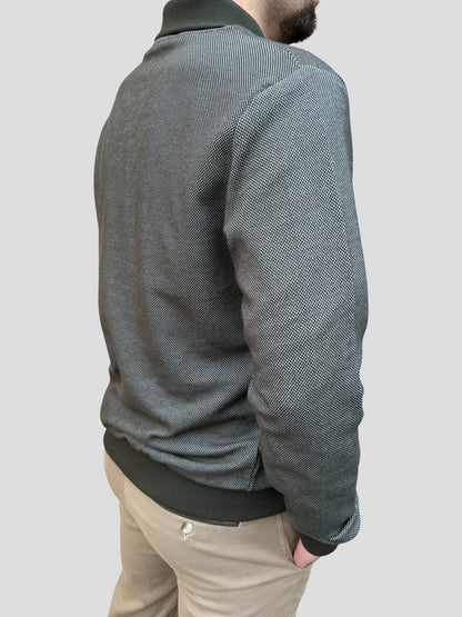 Camisola Botão Verde