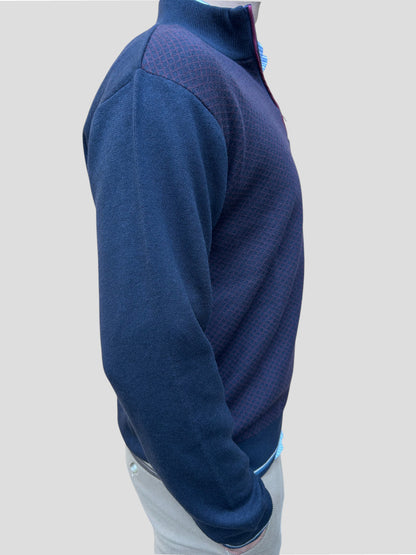 Malha Fecho Losango Bordo