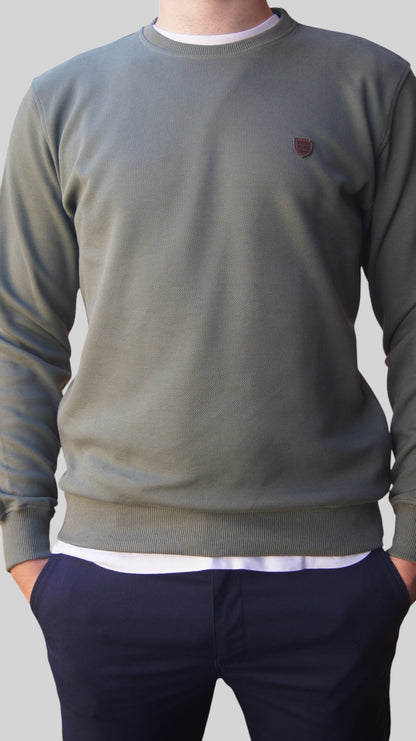Camisola Gola redonda - Verde