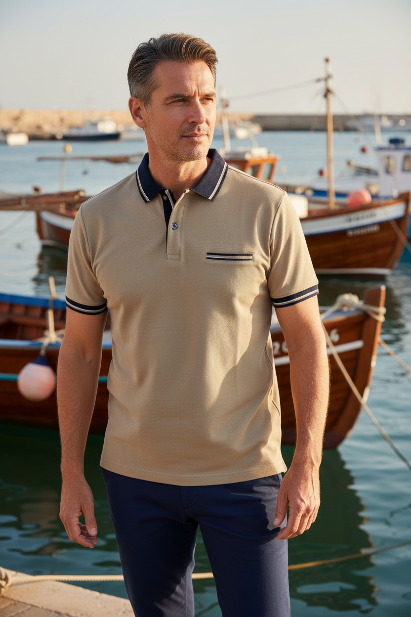 Polo Beige — Marina