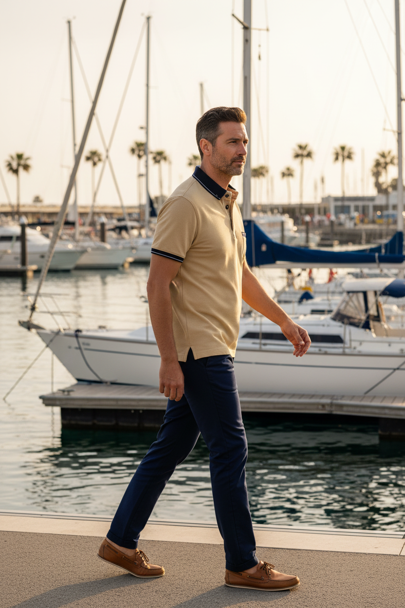 Polo DUVILL — Vista Lateral Marina