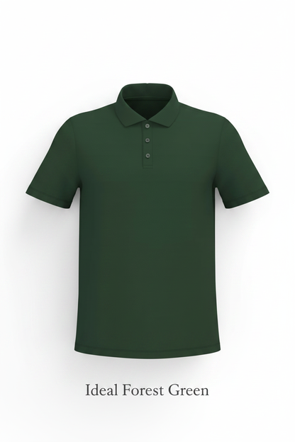 Polo Forest Green sem etiqueta