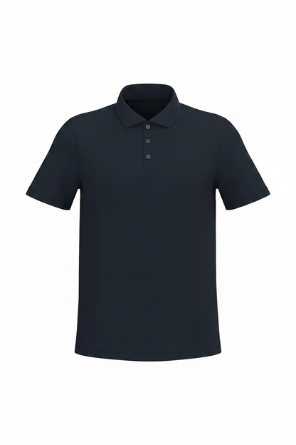 Polo Navy sem etiqueta