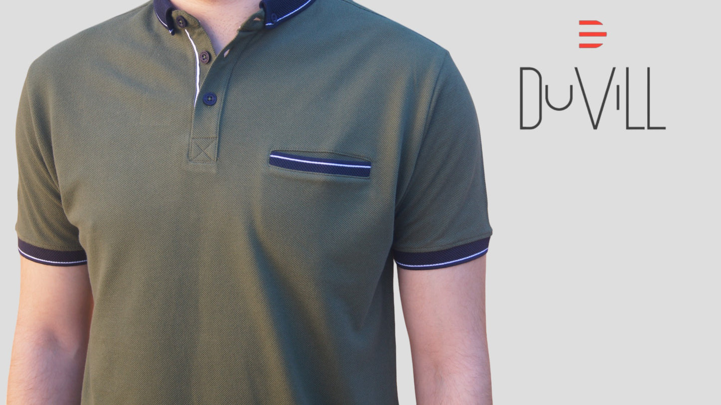 Polos manga curta - Regular Fit- Verde