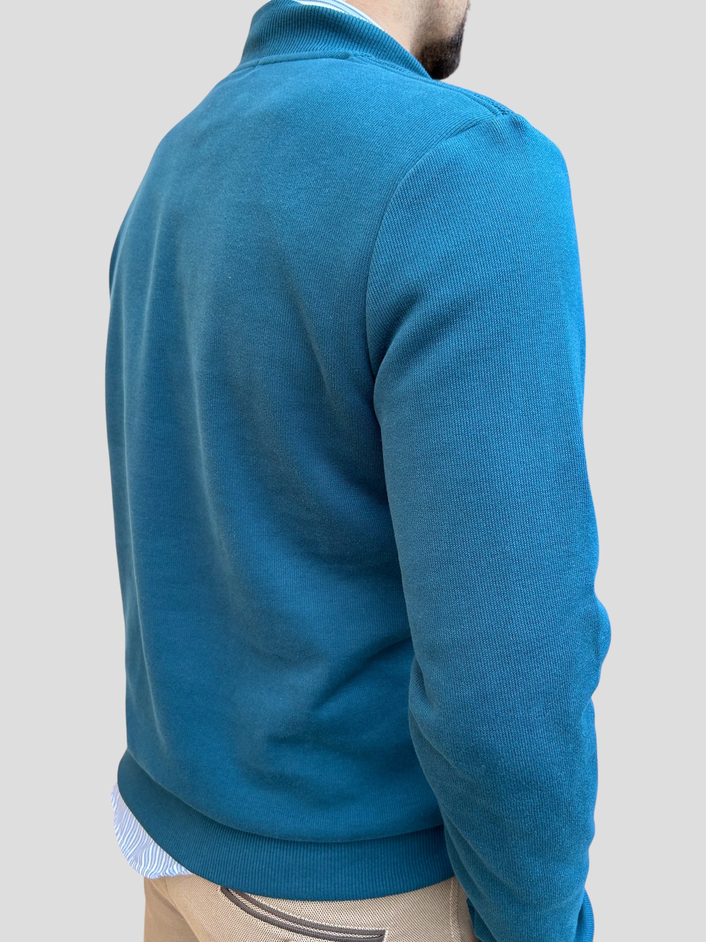 Polo Fecho Turquesa