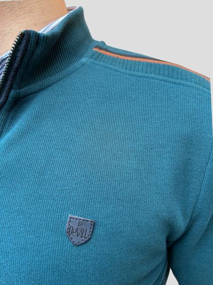 Polo Fecho Turquesa