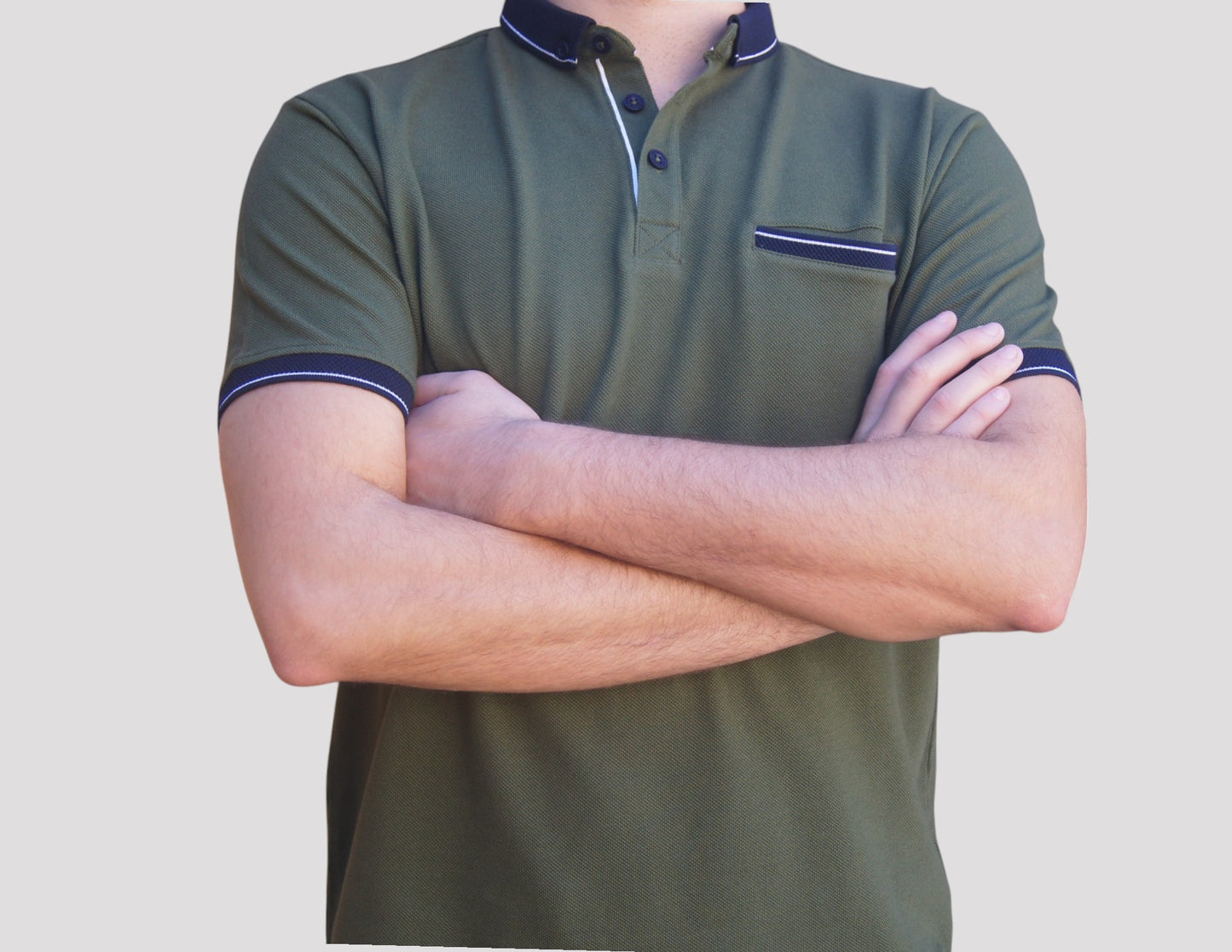 Polos manga curta - Regular Fit- Verde
