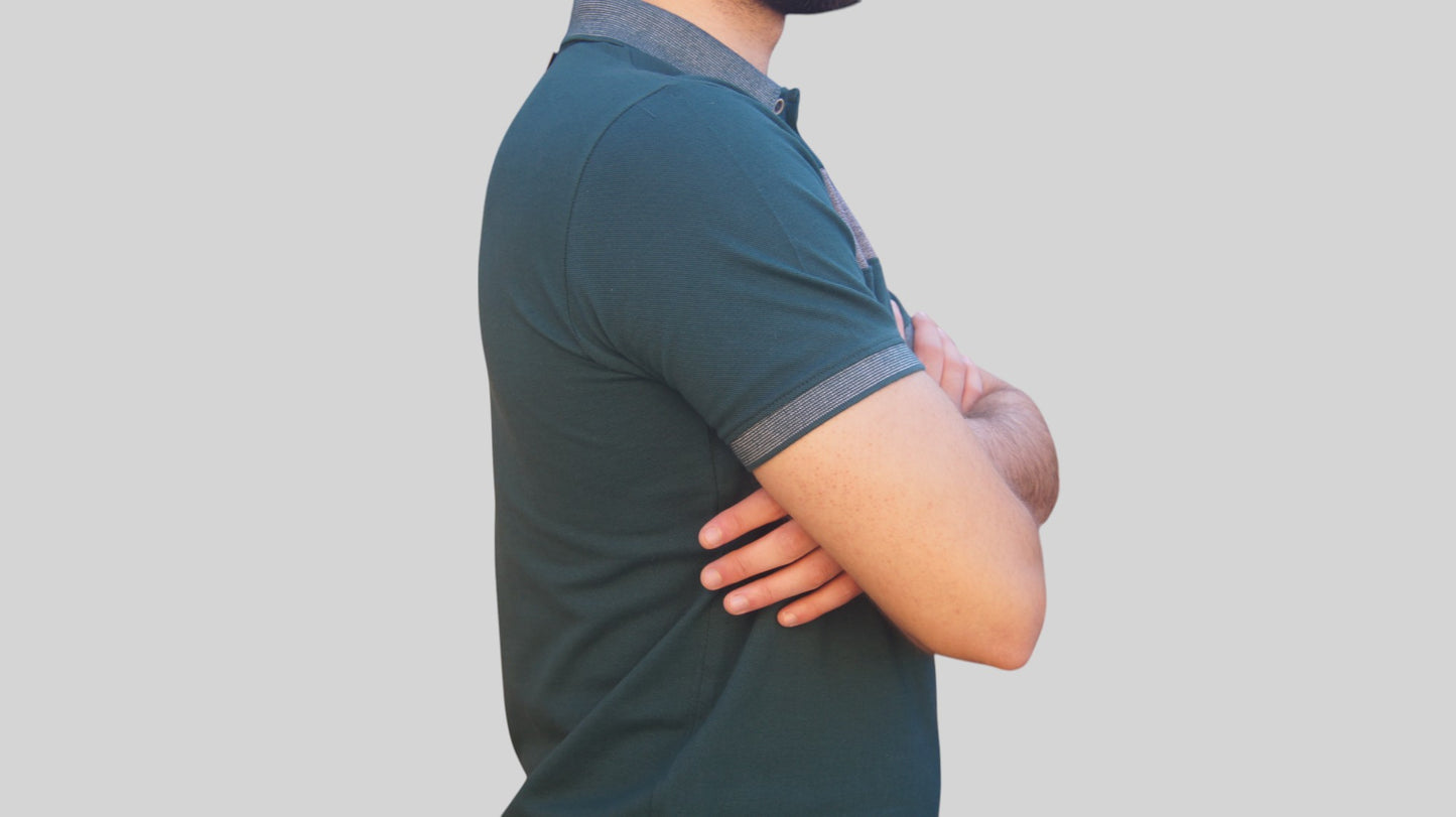 Polos Manga Curta - Regular Fit - Verde