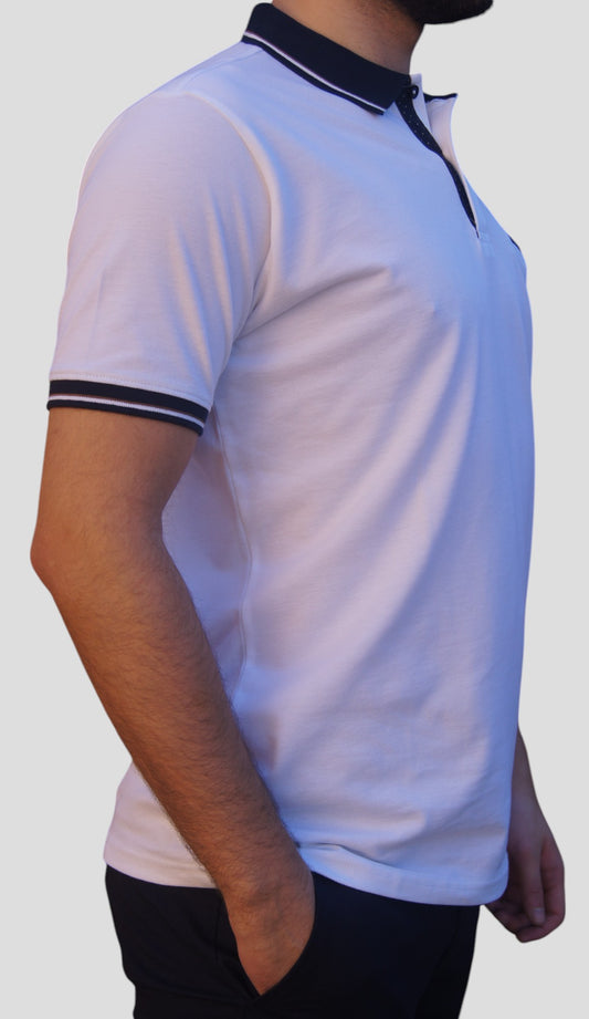 Polos manga curta - Regular - Branco