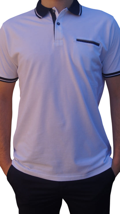 Polos manga curta - Regular - Branco