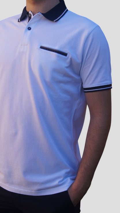 Polos manga curta - Regular - Branco