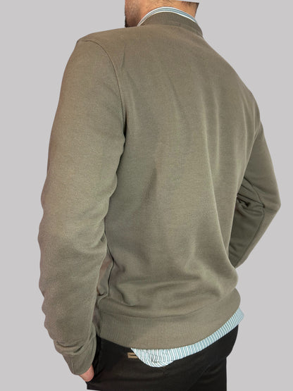 Camisola Gola Redonda Bege